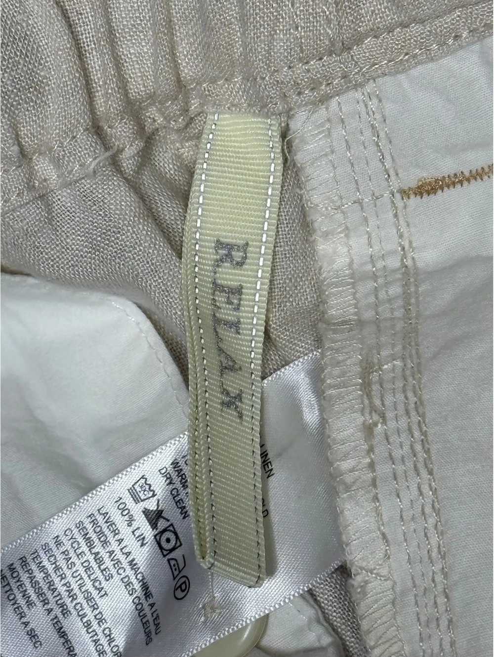 Tommy Bahama Relax Men's Linen Pants XXL Beige